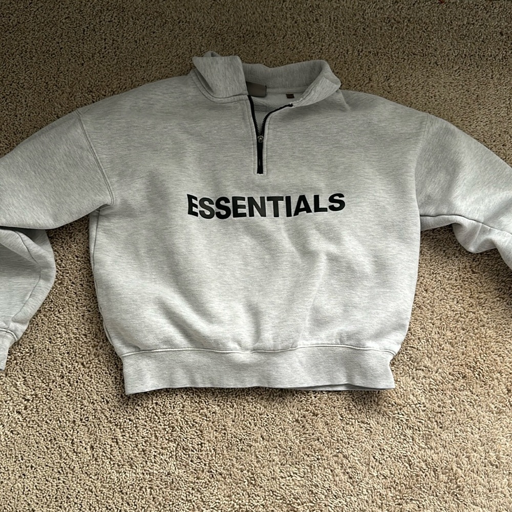 Fog Essentials Quarter Zip Sweater - image 1